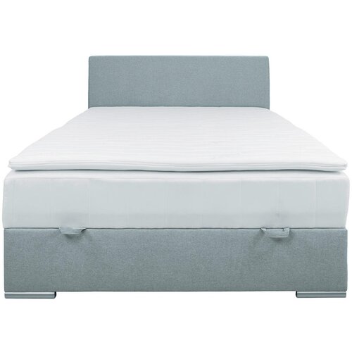 CARRYHOME POSTELJA Z VZMETNICO 140 cm x 200 cm , tekstil svetlo modra Slike