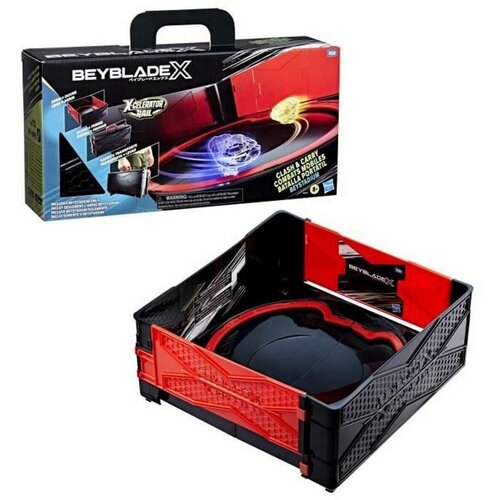 Figure Beyblade X: Beystadium Clash &amp;amp;amp, Carry prenosna bojna arena &amp;ndash; Slike