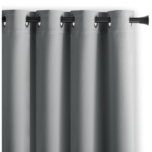 Restilo Siva zatamnjujuća zavjesa 140x270 cm Eyelets &amp;ndash; Slike