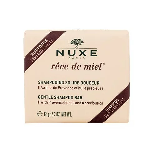 Nuxe Reve de Miel Gentle Shampoo Bar nežen trdi šampon 65 g za ženske