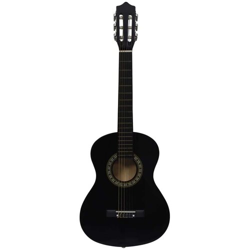 VidaXL Klasična gitara za početnike i djecu crna 1/2 34&amp;quot; Slike