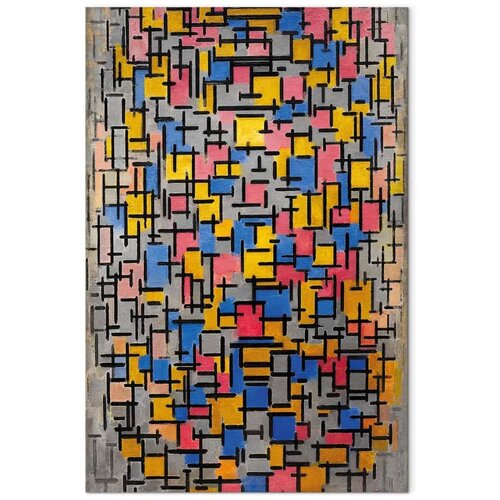  XXL slika - Piet Mondrian &amp;ndash; Composition 120x180 Slike