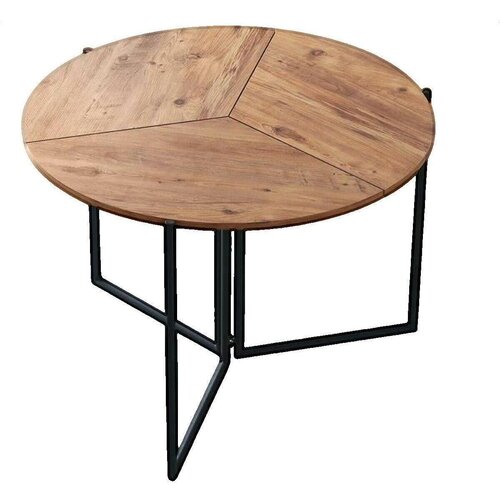 BigBuy Jedilne mize Table &agrave; manger Origami pliable ch&ecirc;ne clair Bež Cene