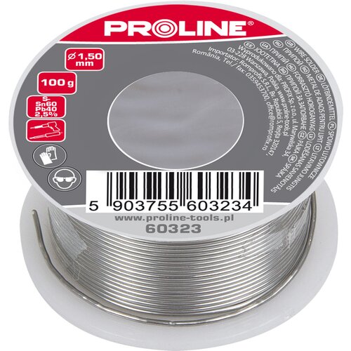 Profix žica za mehko spajkanje 60/40/2,5% DIA=2,50mm 60330 Cene