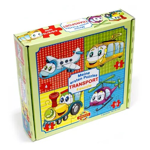 Mađarski proizvođač Moj prvi puzzle: Promet 4 v 1 baby puzzle Cene