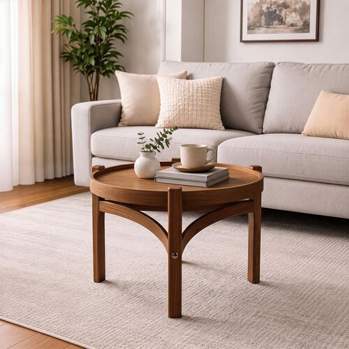 Hanah home klub sto Ren 60, 60 cm, orah Cene