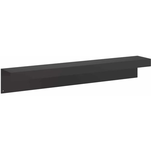 Profil za rubove vrta 10 kom. 100 x 15 x 15 cm Čelik Crna - Crna 100 x 15 x 15 cm 10 Slike