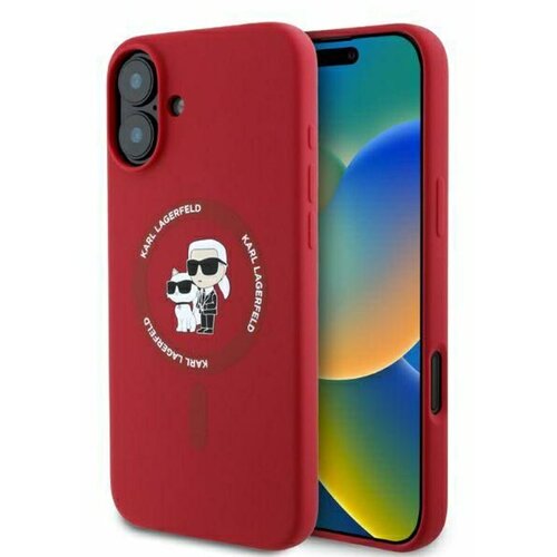  TPU Karl Lagerfeld maska za iPhone 16 KLHMP16SSCMKCRHR Slike