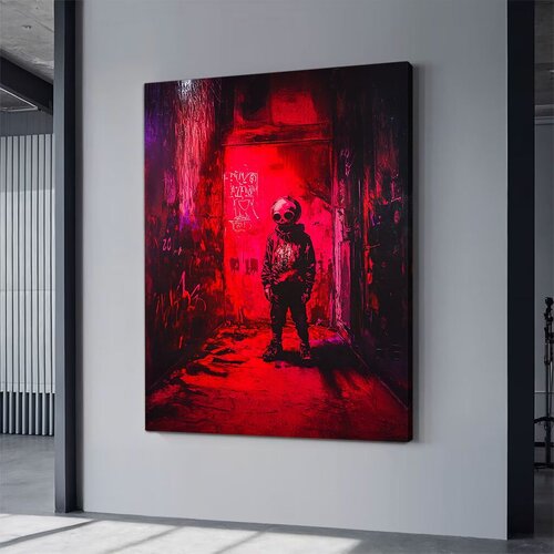 Wallity Slika Canvasneon13, 70x100 cm Cene