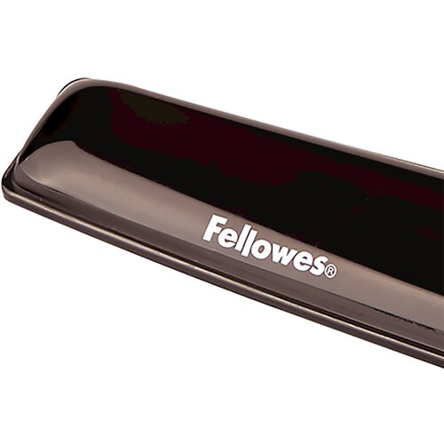 Fellowes Crystal Gel podloga za zapestje pri tipkovnici, črna Cene