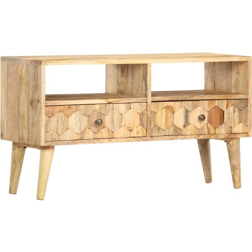 The Living Store TV omarica 90x30x50 cm trden mangov les - TV Omarica, (21375975) Cene