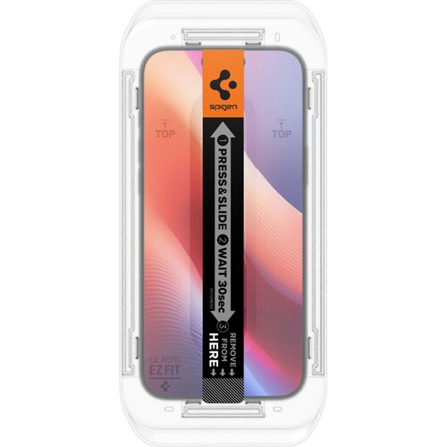 Spigen Glas.tR EZ-FIT AGL07907 (pakiranje od 2 kom) za iPhone 16 Pro Max / 17 Pro Max - Prozirno Slike