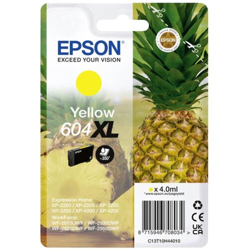 Epson Kartuša 604XL (C13T10H44010) (rumena), original Cene