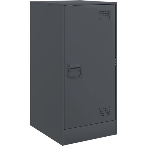 Maison Chic Komoda - Predalnik antracitna 34,5x39x73 cm jeklo, (21715602) Slike