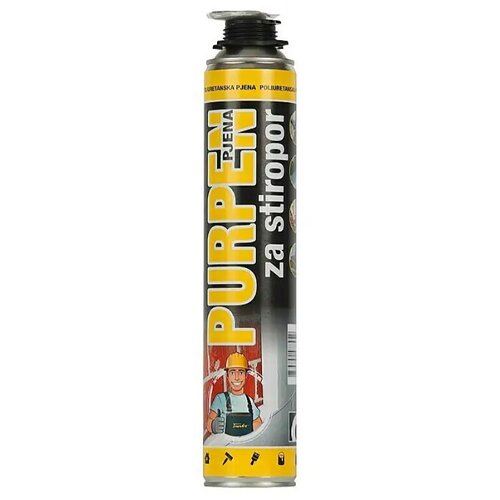  PU pjena za pištolj Purpen za stiropor (750 ml) Cijene