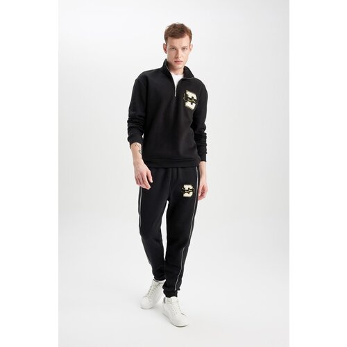 Defacto regular Fit Flannel Pocket Stretchy Leg Sweatpants Slike