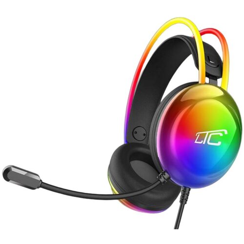 Ltc Žične gaming slušalke z mikrofonom in RGB osvetlitvijo Cene