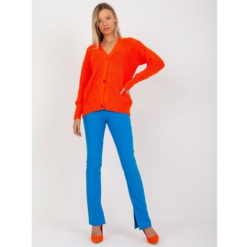 Fashion Hunters Orange oversize cardigan RUE PARIS Slike