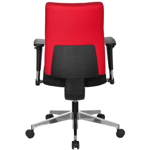 MID.YOU Vrtljiv Stol Pro-tec 350, Črna, Rdeča Slike