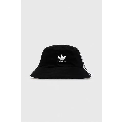 Adidas Pamučni šešir boja: crna, pamučni