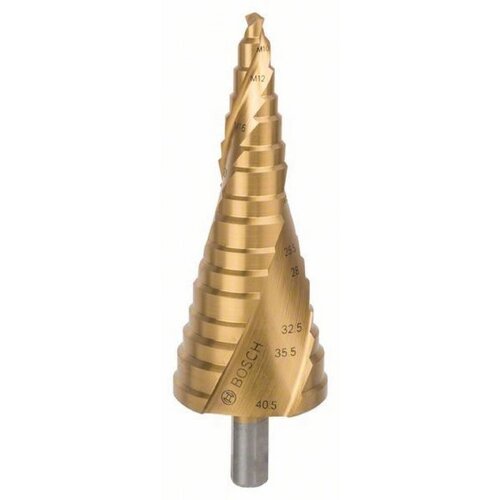 Bosch stepenaste burgije hss-tin 2608587434, M10-M40, 10,0 mm, 125,5 mm Slike