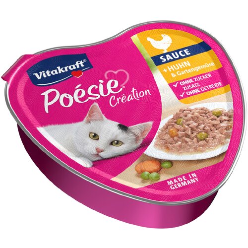 Vitakraft Poésie Création 15 x 85 g - Piletina i povrće u umaku Cijene