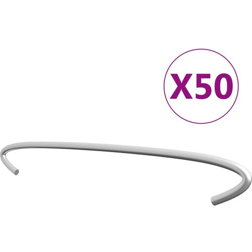 vidaXL Kavlji za gabion 50 kosov pocinkano jeklo 40 cm Cene