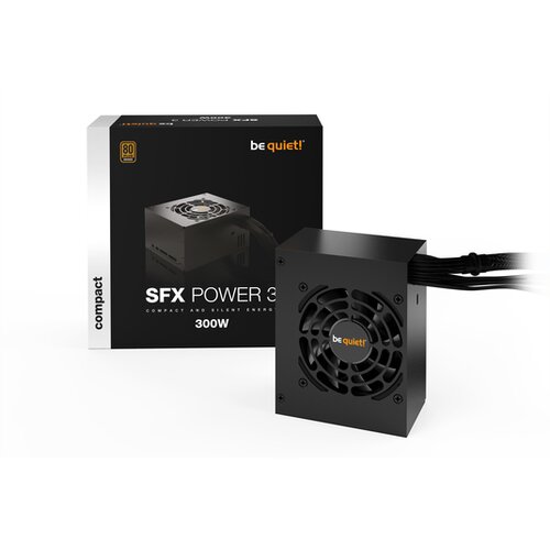 Be Quiet! Bodi tiho! Napajalnik SFX POWER 3 300W (80+ bronze, črn) Cene