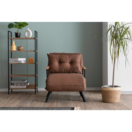  sando single - light brown light brown 1-Seat sofa-bed Cene