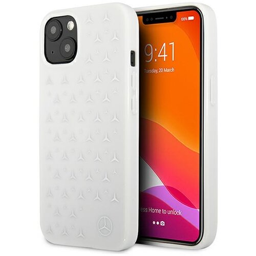 Mercedes OVITEK USNJEN OVITEK ZA IPHONE 13 14 15 6.1 BEL, (21898342) Cene