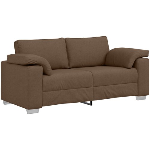 vidaXL Dvosjed Smeđa 180 cm tkanina - Smeđa 180 cm Cene