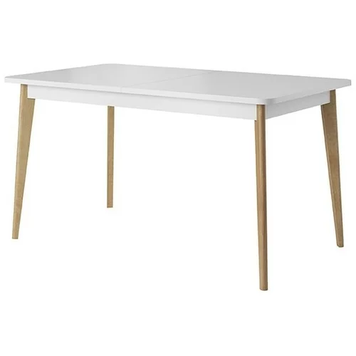 Piaski Blagovaonski stol na razvlačenje Nordi PST140 - bijela/hrast