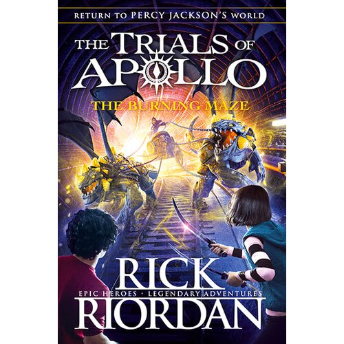 Penguin Books Rick Riordan - The Burning Maze (The Trials Of Apollo Book 3) Cene