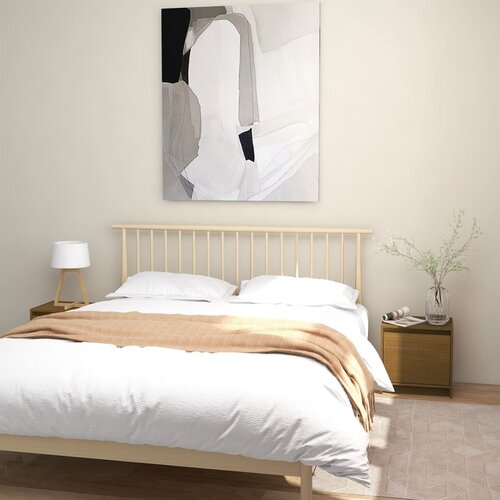 VidaXL noćni ormarići 2 kom boja meda 40x30,5x40 cm masivna borovina Slike