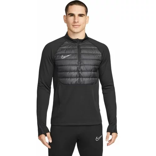 Nike THERMA-FIT ACADEMY Muška hibridna jakna, crna, veličina