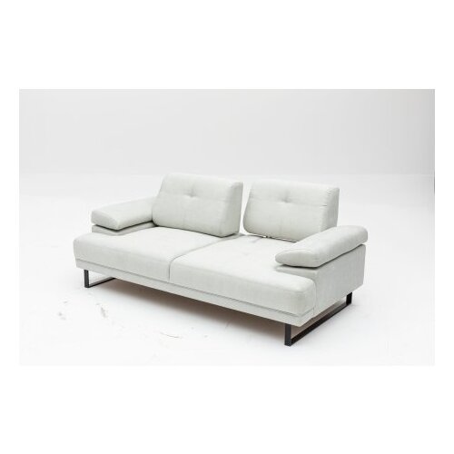  Dvosjed konvertibilni Mustang 99x83x199cm Bijela Slike
