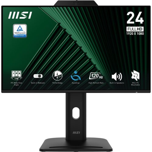 MSI Pro MP242PMG računalni monitor 60,5 cm (23.8") 1920 x 1080 pikseli Full HD LCD Crno Cene