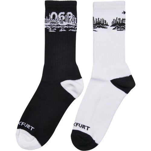 MT Accessoires Major City 069 Socks 2-Pack black/white Slike