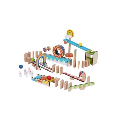 Tooky Toy Tooky Toy: Lesena domino steza Cene