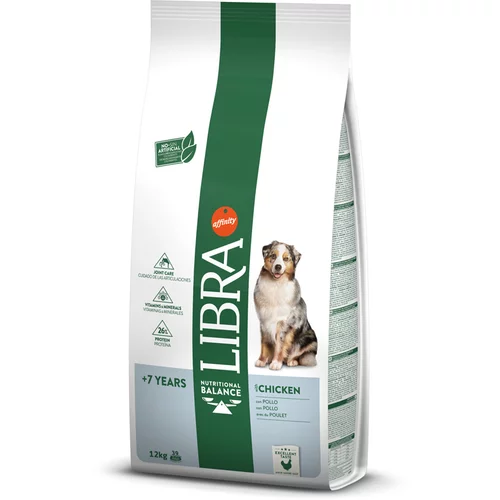 Affinity Libra Libra Dog Senior piščanec - Varčno pakiranje: 2 x 12 kg