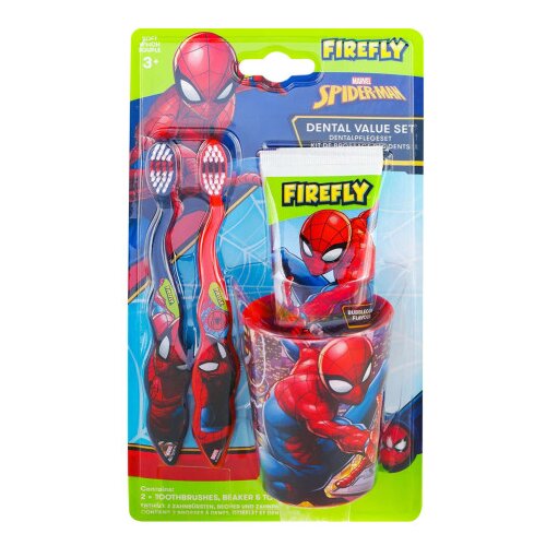 Firefly Dental set dječiji 4/1 Spiderman Slike