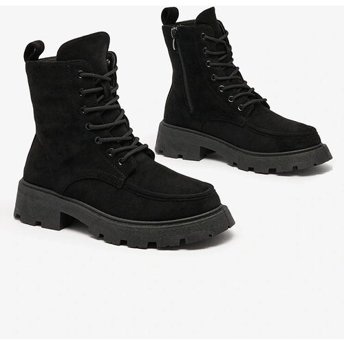 Resti Black women's Oroccar lace-up boots Cene