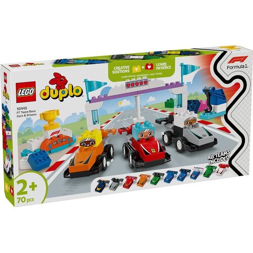 Lego DUPLO F1 Race Cars and Drivers 10445 Cene