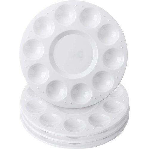 Venisymlis Paket 4 plastičnih pladnjev za barve za otroke/umetnike, (22096477) Slike