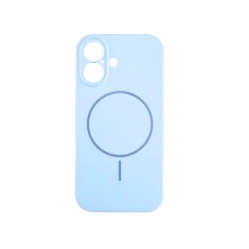  Silikonska futrola Magsafe LUX Iphone16 BEBI PLAVA Cene