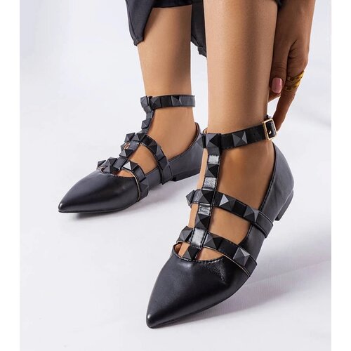 D/CEO Black ballerinas Chuwi Slike