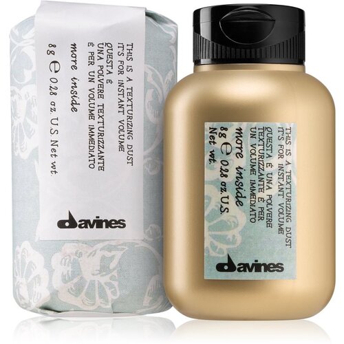 DAVINES More Inside Texturizing Dust matirajoči puder za volumen 8 g Slike