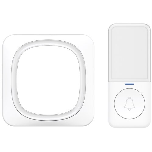 Solight 1L79 - Bežično zvono sa LED osvetljenjem za utičnicu 230V IP56 belo Slike