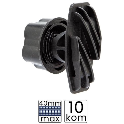 Kerbl Izolator za metalne ili plastične stubove za traku do 40mm 10/1 Vario Cene