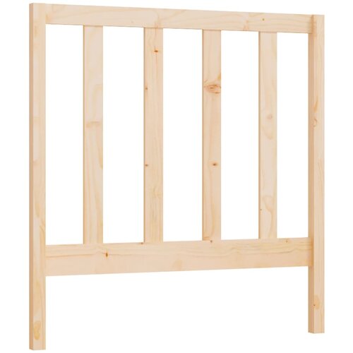 Maison Chic posteljno vzglavje - vzglavna omarica - nočna omarica 96x4x100 cm trdna borovina, (21704626) Slike